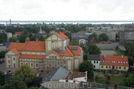 Вид на город с колокольни собора Св. Троицы