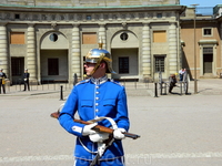Стокгольм. Солдат королевской гвардии.