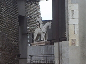 конная скульптура одного из основателей династии Скалигеров — Кангранде II делла Скала.