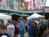 Seattle. Public Market Center. Местный рынок