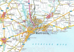 Карта Мариуполя