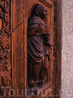 фрагмент старинной двери