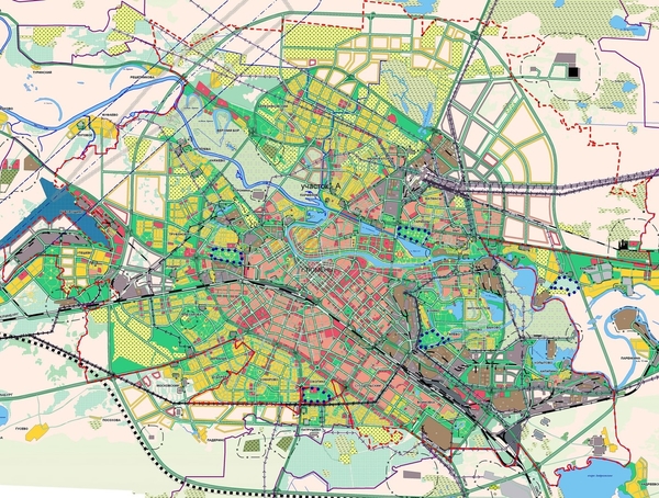 Карта Тюмени. Подробная карта Тюмени