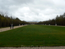 Версаль, вдалеке виден дворец