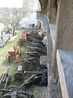 Во время моего посещения замка, там проводились съемки фильма "Тарас Бульба". Пушки под стенами - это декорации к нему, думаю их там так и оставили, уж ...