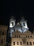 Вацлавская площадь ночью