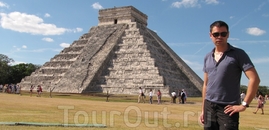 Чичен Ица - город майя. храм Кукулькана.