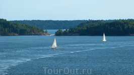 В Стокгольм - фьорде.