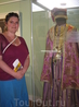 на выставке национального татарского костюма