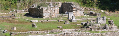 Раскопки святилища Зевса в г.Дион