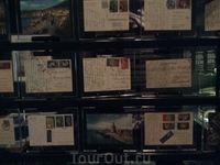 А это открытки, которые моряки писали своим родным.
