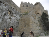 Крепость Линдос на Родосе.