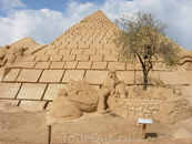 Фестиваль песчаных скульптур в Альбуфейре -Египет