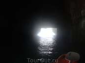 Пещера, в которую мы заплыли и попали в ДТП с итальянцами