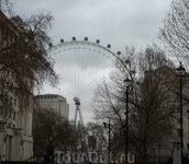 Лондонский глаз - одно из крупнейших колёс обозрения в мире, расположенное в лондонском районе Ламбет на южном берегу Темзы.
