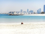 Mamzar Beach Park в Дубае.