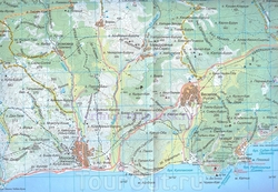 Карта села Морское в Крыму