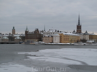 Замерший Стокгольм. 
