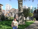 Внутренний сад Вестминстерского аббатства- самый старый в Лондоне