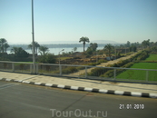 по дороге в Луксор - поля вдоль Нила