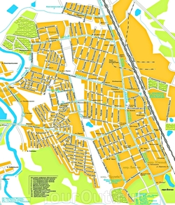 Карта города Домодедово