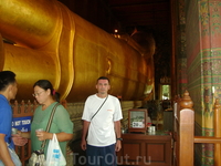 24 декабря 2010. Бангкок. Храм Золотого Лежащего Будды.