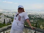 Вид с Акрополя на Афины