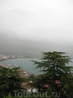 вид на город и озеро Охрид