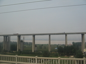 По пути в Сиань. Китай - сплошное строительство мостов, дорог, зданий