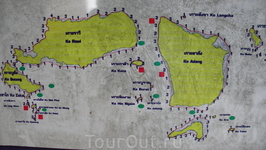Карта нац. парка