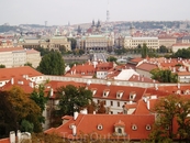 Прага с высоты Пражского Града