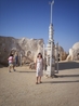 Декорации к "Звездным войнам" Стивена Спилберга в тунисской пустыне