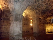 Подземелья дворца Диоклетиана