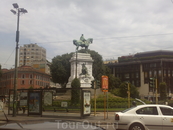 Скульптура Джузеппе Гарибальди в парке Семпионе.