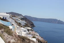 город на острове Санторини