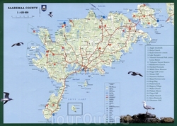 Туристическая карта Сааремаа