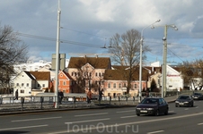 Хлусов мост. Вид на Троицкое предместье.