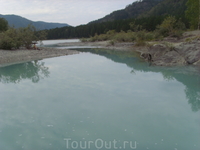 голубые глаза Катуни (фото со сплава)