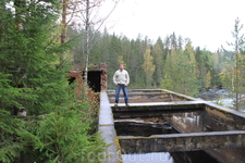 Остов старой финской ГЭС