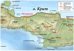 Карта Ретимно