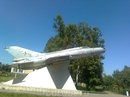 Самолёт - памятник Чкалову
