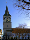 Фотография Церковь Святого Петра в Цюрихе