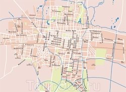 Карта Бишкека