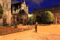 Париж ночью. Церковь Сен-Жермен Л` Оксеруа