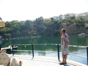 Озеро Вулисмени  в г.Агиос-Николаос.Было пресноводным.