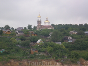 Деревня на берегу Волги