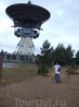 Советское наследие - радиотелескоп в Ирбене (рядом с Вентспилсом) на бывшей военной базе.