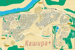 Карта Каширы