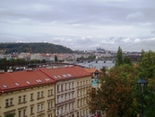 Вид на Пражский Град с Вышеграда