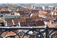 Вид на Копенгаген сверху.